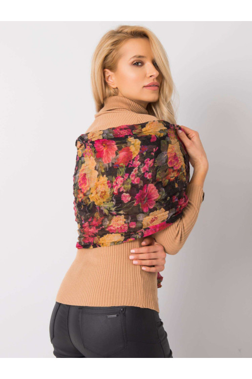 Bandana, juoda ir rožinė