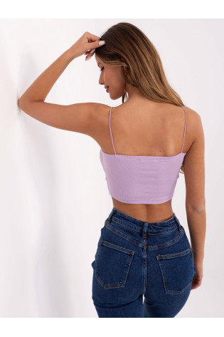 Viršus, šviesiai violetinis