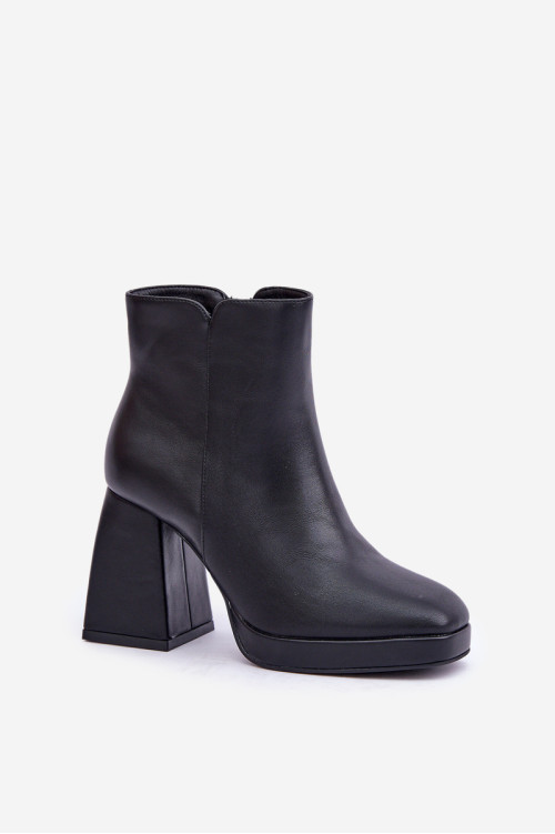 Aukštakulniai aulinukai Eco Leather Black Selarae