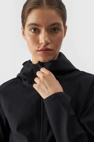 Moteriška striukė 4F Softshell membrana 5000 juoda 3