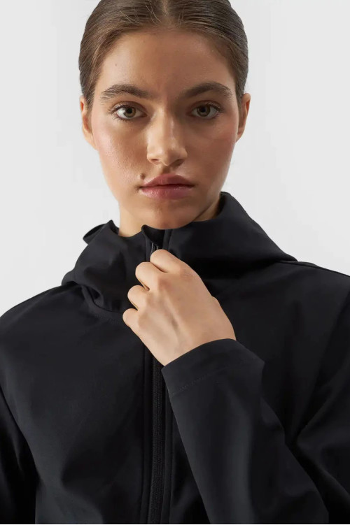 Moteriška striukė 4F Softshell membrana 5000 juoda 3