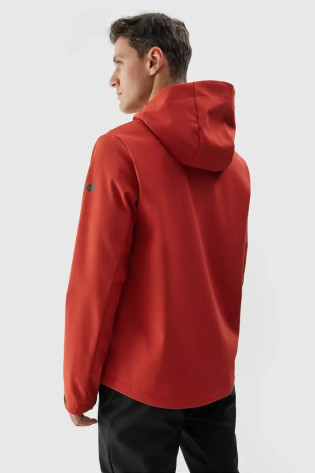 Vyriška „Softshell“ striukė su gobtuvu 4F 4FWAW24TSOFM283-61S Raudona 2