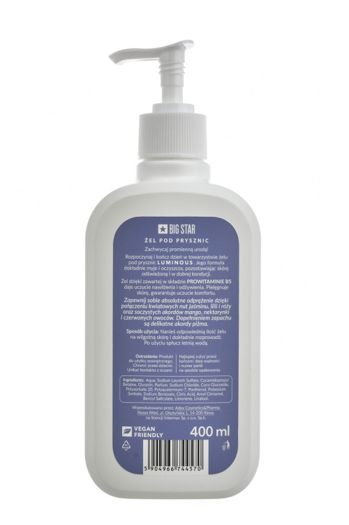 DUŠO ŽELIS LUMINOUS WOMEN& 39 S BIG STAR 400 ML