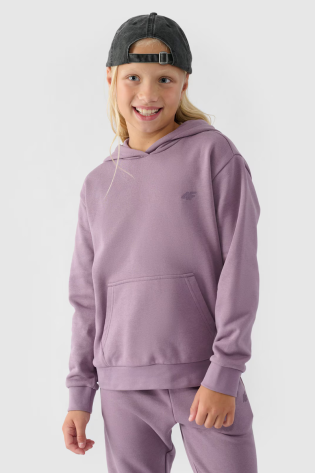 Vaikiškas megztinis 4F violetinis