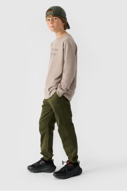 Vaikiškos kelnės 4F khaki 2