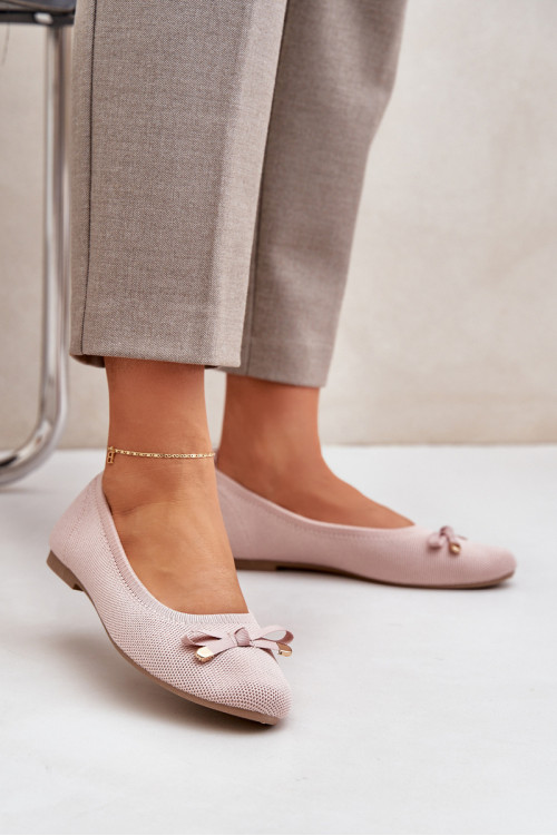 Tinklinės balerinos su lankeliu Pink Bianila