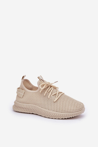Tinkliniai sportiniai batai moterims Beige Harice 2