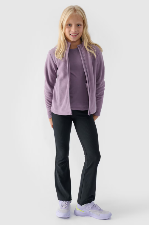 Vaikiškas megztinis 4F violetinis 3