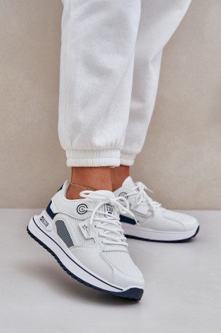 Sportiniai batai Sportiniai bateliai Moteriški Big Star NN274A103 HI-POLY SYSTEM White-Navy