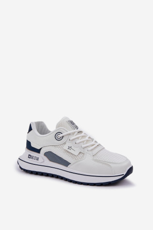 Sportiniai batai Sportiniai bateliai Moteriški Big Star NN274A103 HI-POLY SYSTEM White-Navy 2