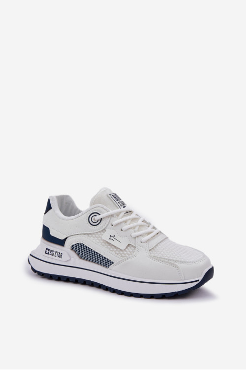 Sportiniai batai Sportiniai bateliai Moteriški Big Star NN274A103 HI-POLY SYSTEM White-Navy