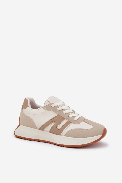Moteriški sportiniai batai „The Platform Beige Emidi“.
