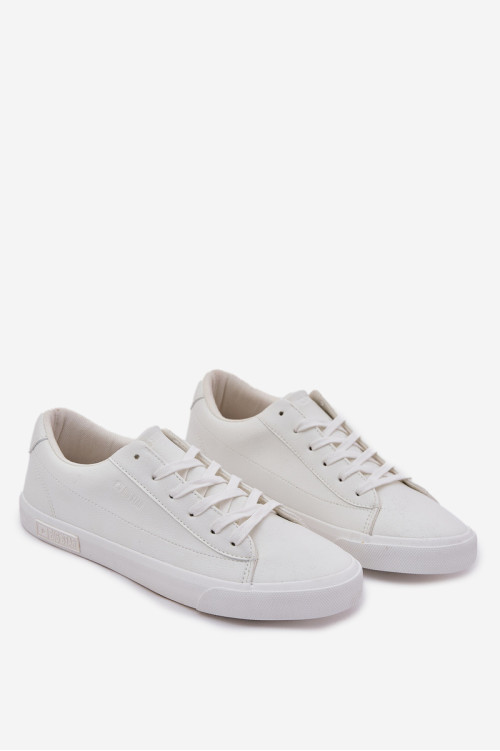 Vyriški klasikiniai žemi sportbačiai Eco Leather Big Star NN174250 balta