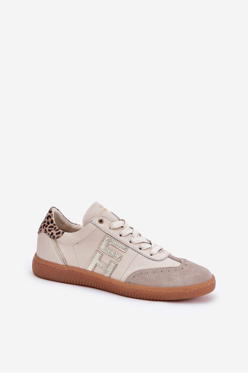 Odiniai sportiniai bateliai Moteriški Panther CheBello 4640 Beige