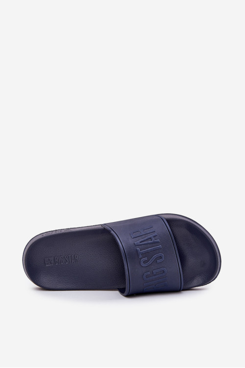Lengvos putplasčio vyriškos šlepetės Big Star MM174323 Navy