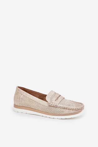 Moteriški mokasinai, pagaminti iš Eco Leather Gold Bralithia 2