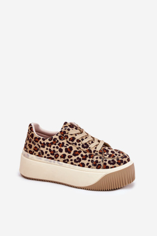 Sportbačiai Ant Massive Platform Panther Brown Tirvanis