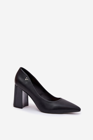 Elegantiški siurbliai ant kulno Vinceza 62220 juodi 2