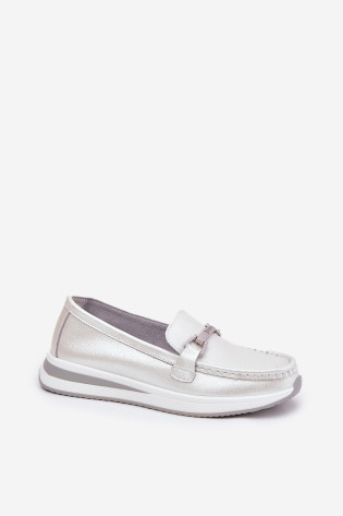 Moteriški odiniai mokasinai S.Barski GR51-598 Pearl 2