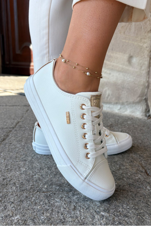 Moteriški sportbačiai Eco Leather Big Star RR274748 Balti