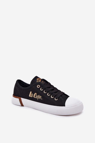 Lee Cooper moteriški drobiniai sportbačiai LCW-25-31-3427L juodi 2
