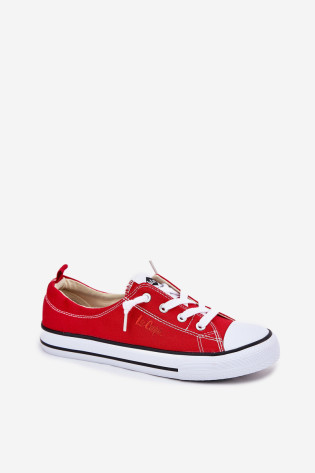 Lee Cooper moteriški drobiniai sportbačiai LCW-25-02-3298L raudoni 2