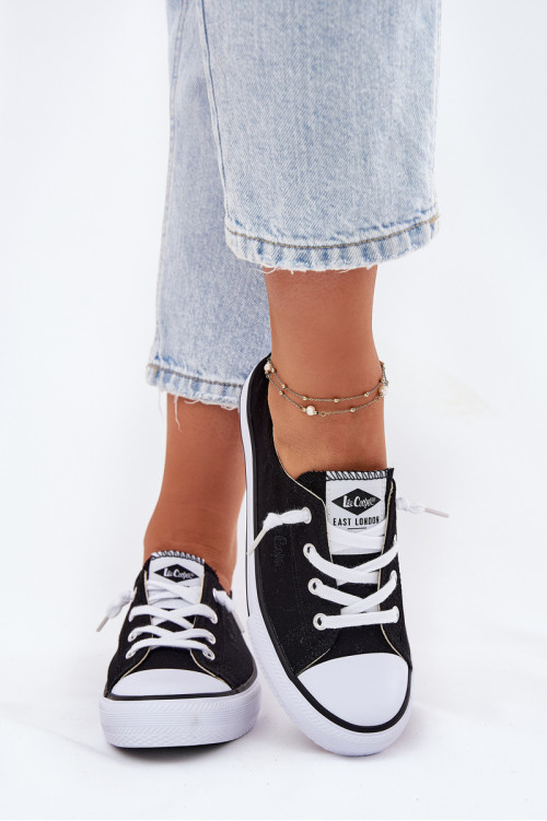 Lee Cooper moteriški drobiniai sportbačiai LCW-25-02-3299L juodi