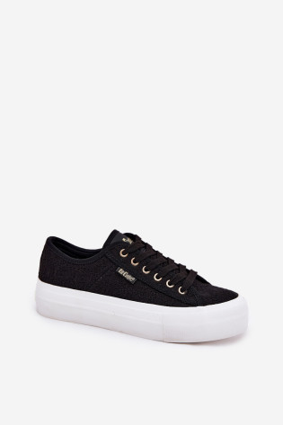 Lee Cooper LCW-25-31-3439L moteriški suvarstomi sportbačiai juodi
