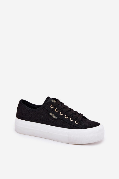 Lee Cooper LCW-25-31-3439L moteriški suvarstomi sportbačiai juodi