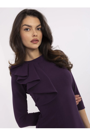 Suknelė, tamsiai violetinė 2