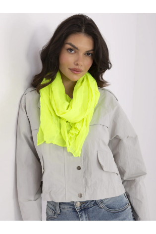 Šalikas, fluo geltonas 2