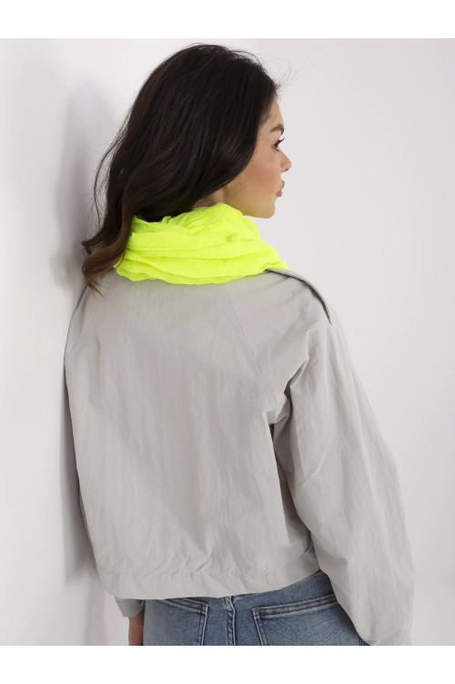 Šalikas, fluo geltonas