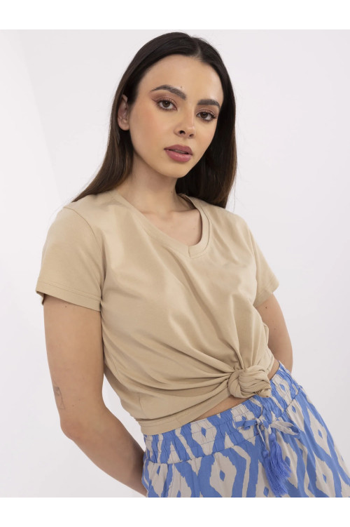 Marškinėliai, smėlio spalvos