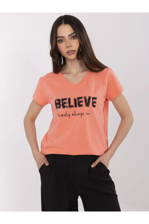 Marškinėliai, koralas