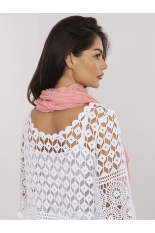 Šalikas, lašišos spalvos