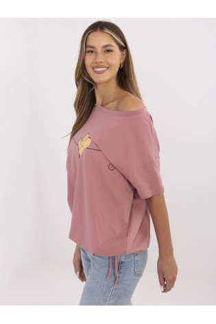 Marškinėliai, tamsiai rožiniai 2