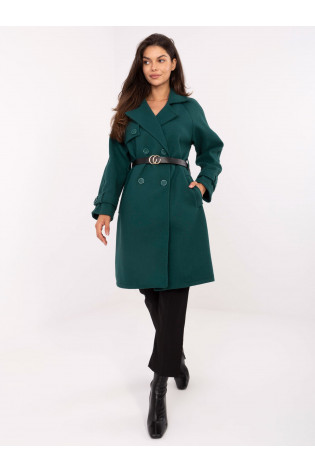 Paltas, tamsiai žalias 2