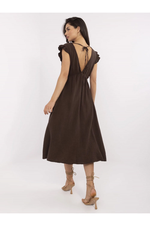 Suknelė, ruda