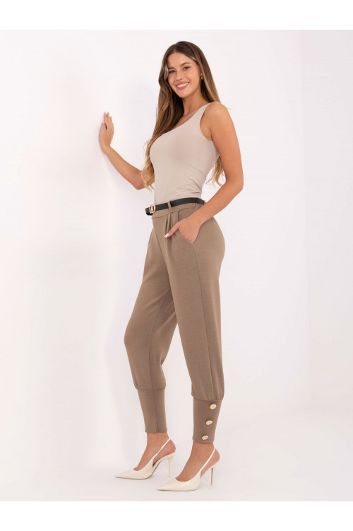 Kelnės, tamsiai smėlio spalvos