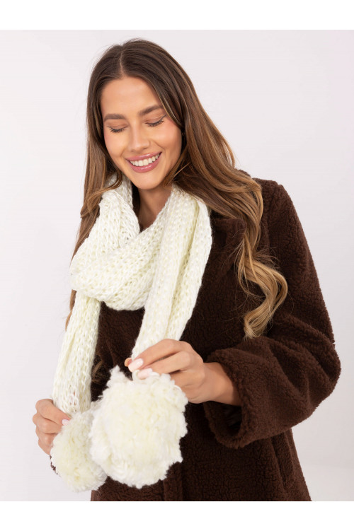 Šalikas, ekru spalvos