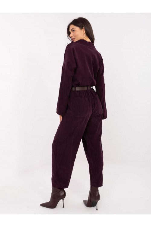 Kelnės, tamsiai violetinės