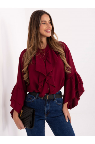 Marškiniai, bordo spalvos
