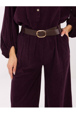 Kelnės, tamsiai violetinės