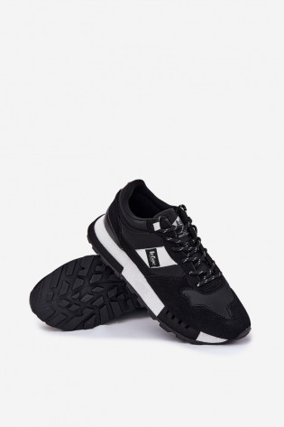 Lee Cooper vyriški platforminiai sportbačiai LCJ-25-03-3378M juodi