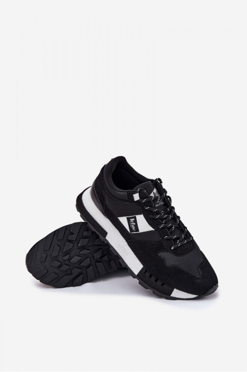 Lee Cooper vyriški platforminiai sportbačiai LCJ-25-03-3378M juodi