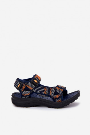 Lee Cooper vaikiškos basutės LCW-25-34-3571K tamsiai mėlynos