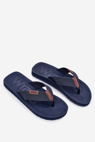 WRANGLER ZANE VYRIŠKI ŽEMI ŠLEPETĖS 20251044.24H Tamsiai mėlynos 2