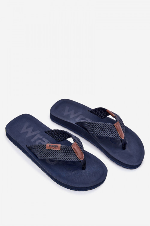 WRANGLER ZANE VYRIŠKI ŽEMI ŠLEPETĖS 20251044.24H Tamsiai mėlynos