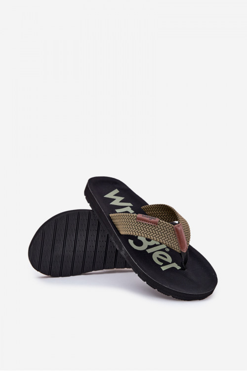 WRANGLER ZANE VYRIŠKI ŽEMI ŠLEPETĖS 20251044.20251044.57B Žalios