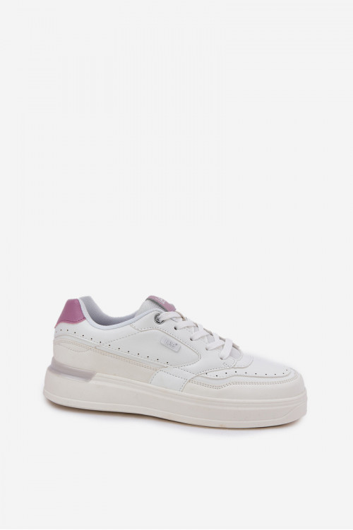 Moteriški platforminiai sportbačiai LEE EMMA WOMEN LOW 50251014.00L balti